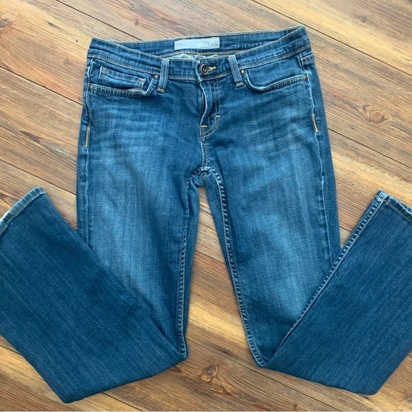 dELiA*s Slight Flare Jeans – Embroidered Pocket – Size 9/10 - Picture 2 of 11